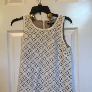 Tan Apt 9 lace dress